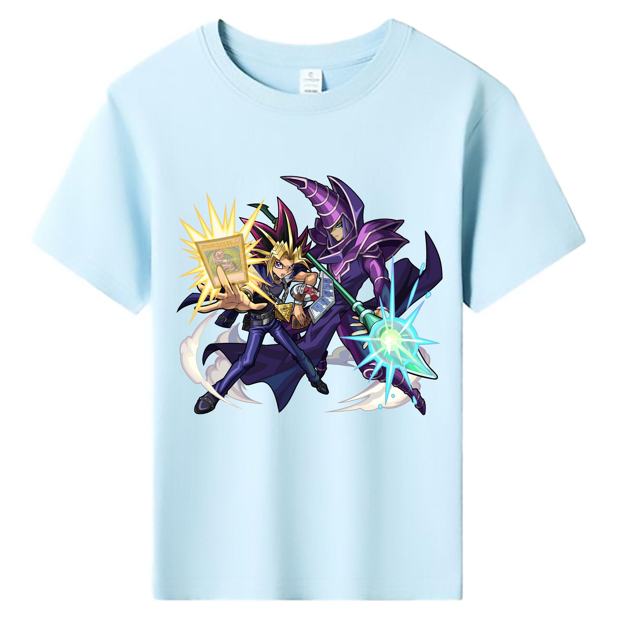 （画像用） 遊☆戯☆王 Yu-Gi-Oh! 綿100％キッズTシャツ（フロントプリント）